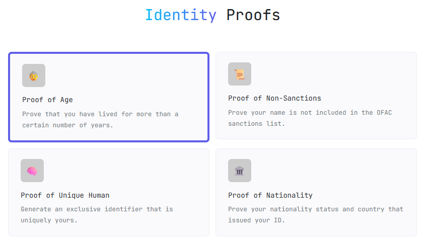 Proofs generation