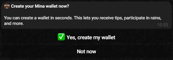 Create Wallet